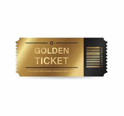 Single Golden Extra Lesson Token